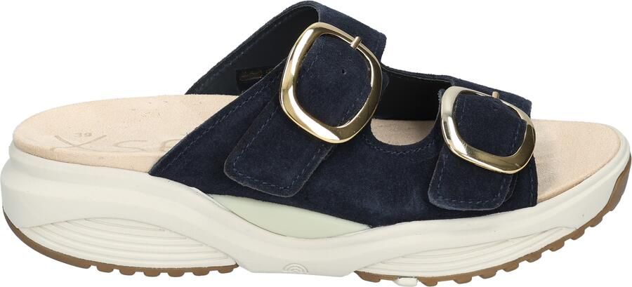 XSENSIBLE Slippers Dames Mykonos Maat: 41 Materiaal: Suède Kleur: Blauw - Foto 3