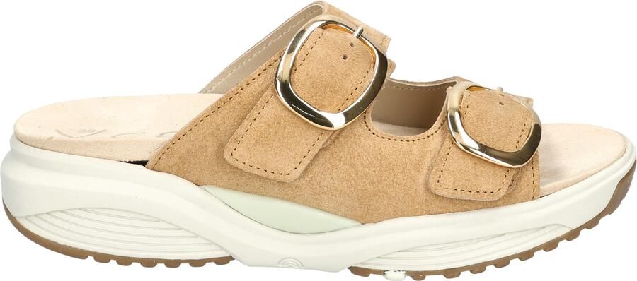 XSENSIBLE Slippers Dames Mykonos Maat: 42 Materiaal: Suède Kleur: Camel - Foto 4