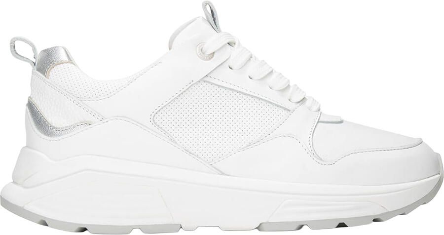 XSENSIBLE Lage Sneakers Dames Newport Maat: 42 Materiaal: Leer Kleur: Wit - Foto 5