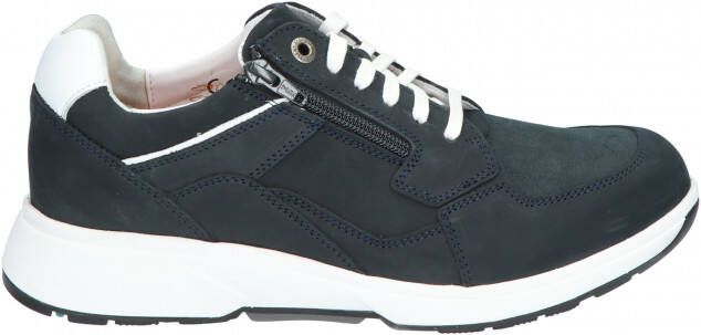 Xsensible ZURICH 30406.2.220 Blauwe stretchwalker heren sneakers wijdte H - Foto 17
