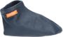 Zootjes Leren Babyslofje Navy Baby-schoenen - Thumbnail 2