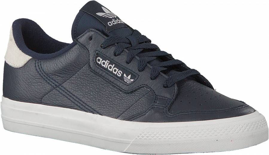 Adidas Blauwe Lage Sneakers Continental Vulc M