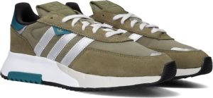 Adidas Originals Retropy F2 sneakers kaki zilver metallic olijfgroen
