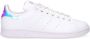 Adidas Originals Stan Smith sneakers wit zilver metallic Meisjes Gerecycled polyester 38 - Thumbnail 1