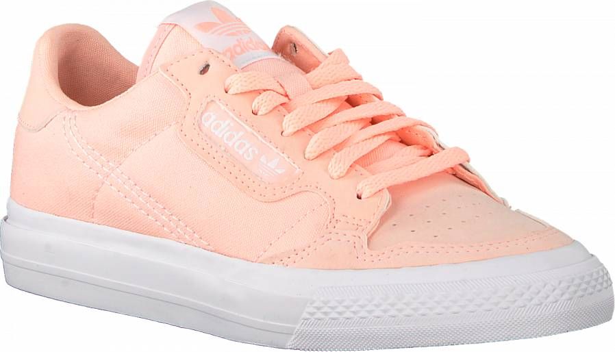 Adidas Roze Lage Sneakers Continental Vulc J