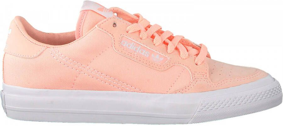 Adidas Roze Lage Sneakers Continental Vulc J