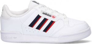 Adidas Originals Continental 80 Stripes C Ftwwht Conavy Vivred Shoes grade school S42611