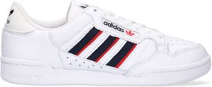 Adidas Originals Continental 80 Stripes Schoenen Cloud White Collegiate Navy Vivid Red Dames
