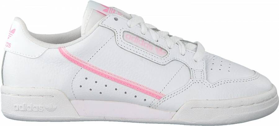 Adidas Originals Continental 80 Schoenen Cloud White True Pink Clear Pink Pink Dames
