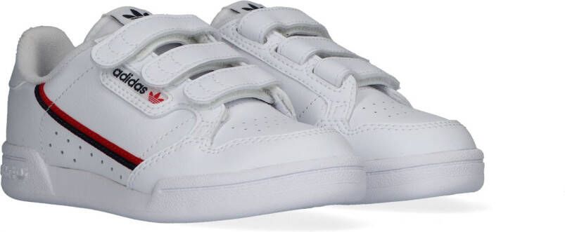 Adidas Originals Continental 80 Schoenen Cloud White Cloud White Scarlet