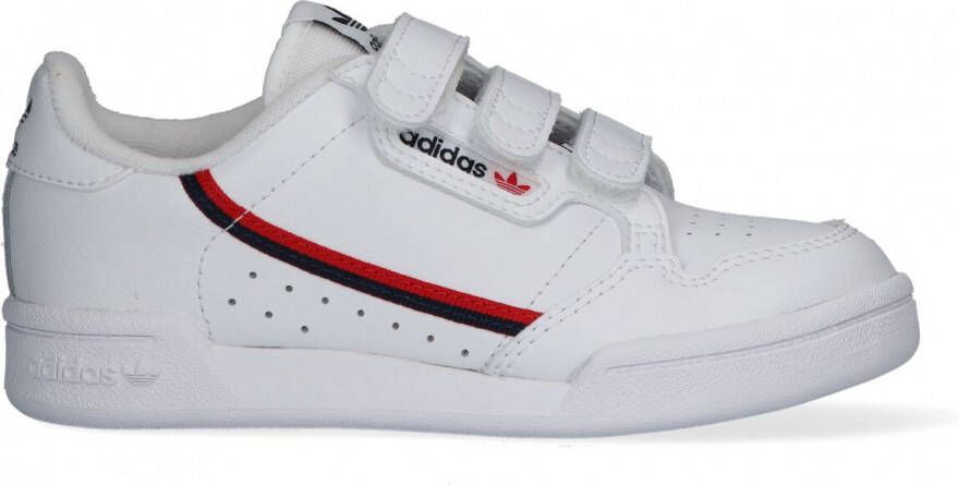 Adidas Originals Continental 80 Schoenen Cloud White Cloud White Scarlet