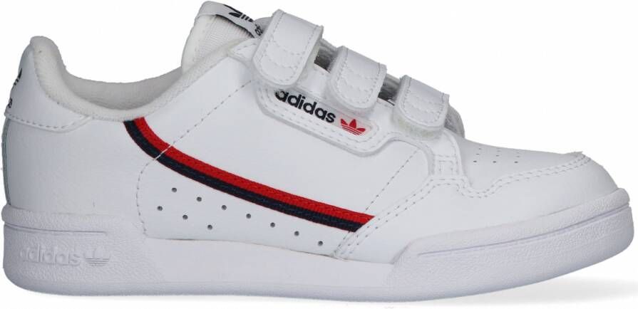 Adidas Originals Continental 80 Schoenen Cloud White Cloud White Scarlet