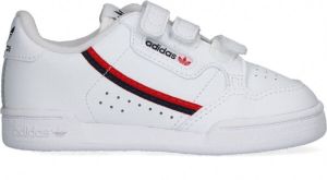 Adidas Originals Continental 80 Schoenen Cloud White Cloud White Scarlet