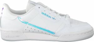 Adidas Continental 80 basisschool Schoenen White Leer 1 3 Foot Locker