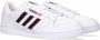 Adidas Originals Continental 80 Stripes Schoenen Cloud White Collegiate Navy Vivid Red Dames - Thumbnail 1