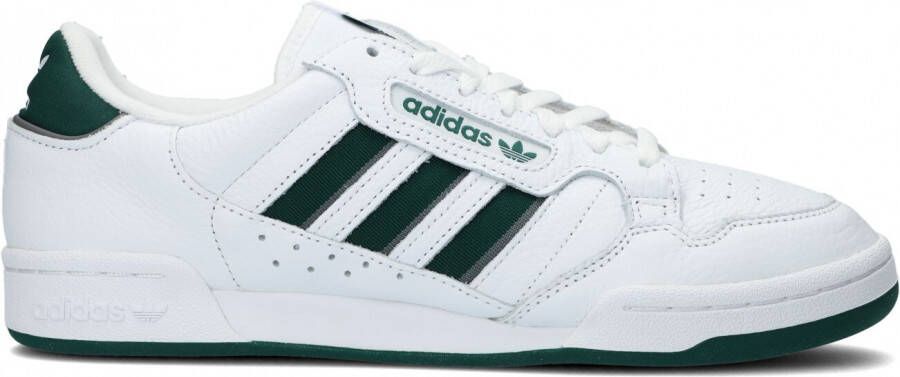 Adidas Originals Continental 80 Stripes Schoenen Cloud White Collegiate Green Grey Three Heren