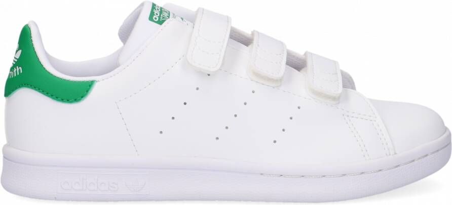 Adidas Originals Stan Smith Cf C Sneaker Sneakers Kids ftwr white ftwr white green maat: 28 beschikbare maaten:28 29 30 31 32 33 34 35