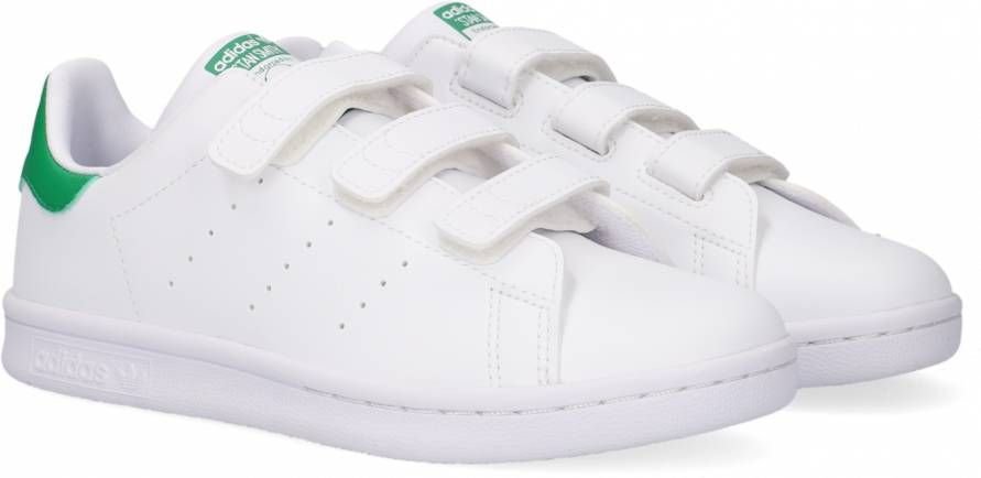 Adidas Originals Stan Smith Cf C Sneaker Sneakers Kids ftwr white ftwr white green maat: 30 beschikbare maaten:28 29 30 31 32 33 34 35