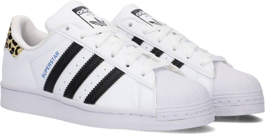 hout preambule Eenvoud Adidas Originals Superstar sneakers wit zwart blauw - Schoenen.nl