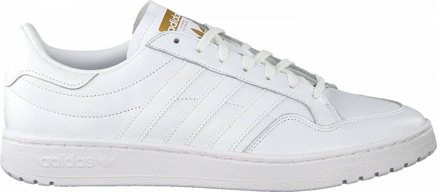 Adidas Witte Lage Sneakers Team Court