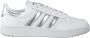 Adidas Team Court W Lage sneakers Leren Sneaker Dames Wit - Thumbnail 1