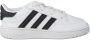 Adidas Court J Lage Schoen in Cloud White Zwart White - Thumbnail 1