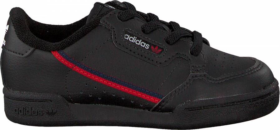 Adidas Zwarte Lage Sneakers Continental 80 I