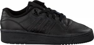 Adidas Rivalry Low J Lage sneakers Leren Sneaker Zwart ⅔