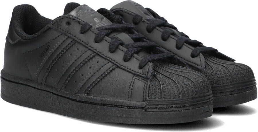 Adidas Zwarte Lage Sneakers Superstar C