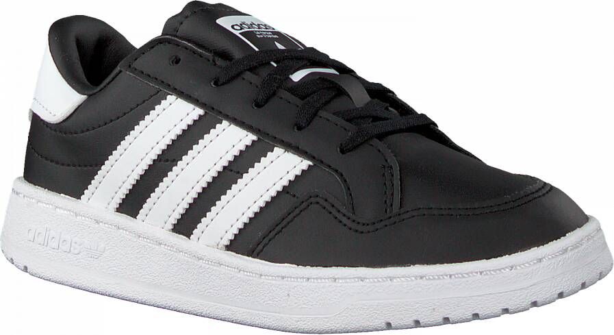 Adidas Originals Team Court C sneakers zwart wit