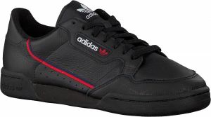 Adidas Continental 80 Heren Sneakers Core Black Scarlet Collegiate Navy