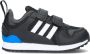 Adidas Originals Zx 700 sneakers zwart wit antraciet - Thumbnail 14