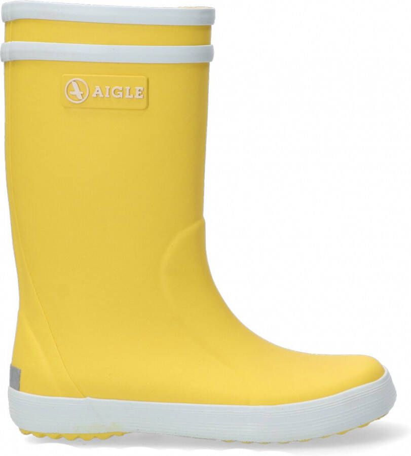 Aigle Lollypop Regenlaarzen Rubber Laarzen Geel - Foto 2