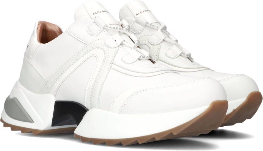 Alexander Smith Witte Lage Sneakers Marble