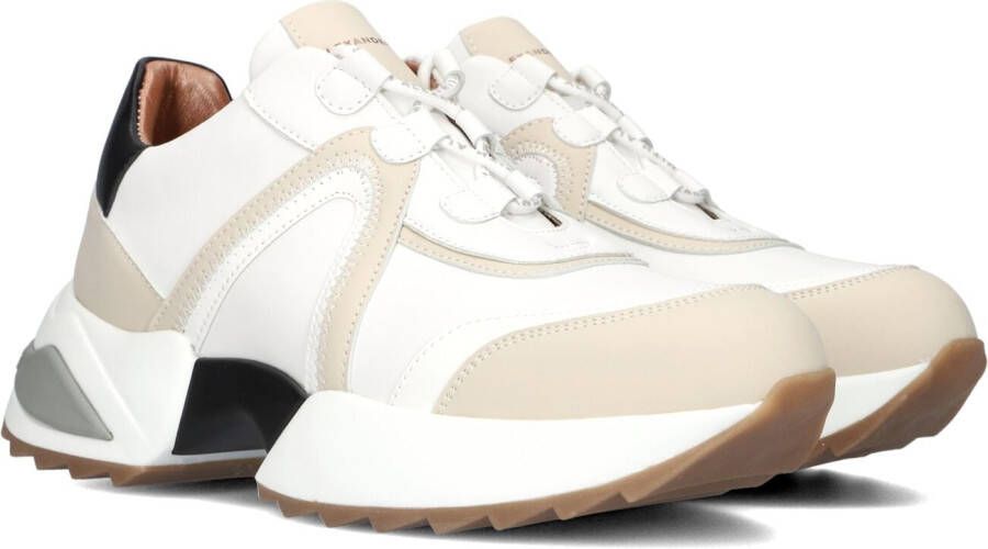 Alexander Smith Witte Lage Sneakers Marble