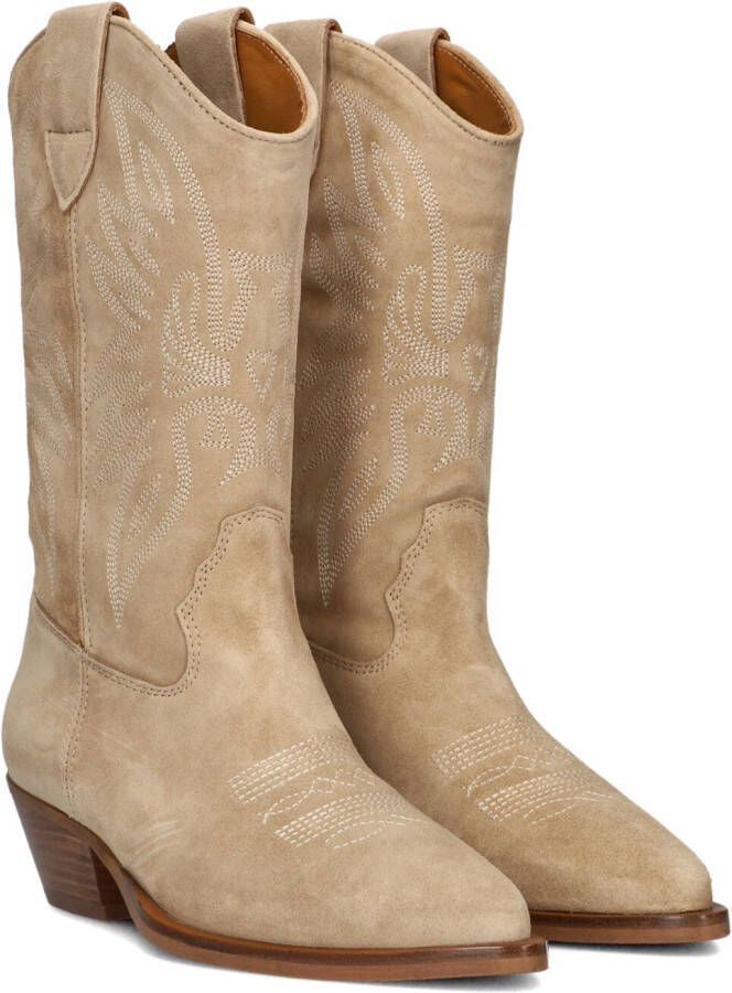 Alpe 5002 Cowboylaarzen Western Laarzen Dames Beige