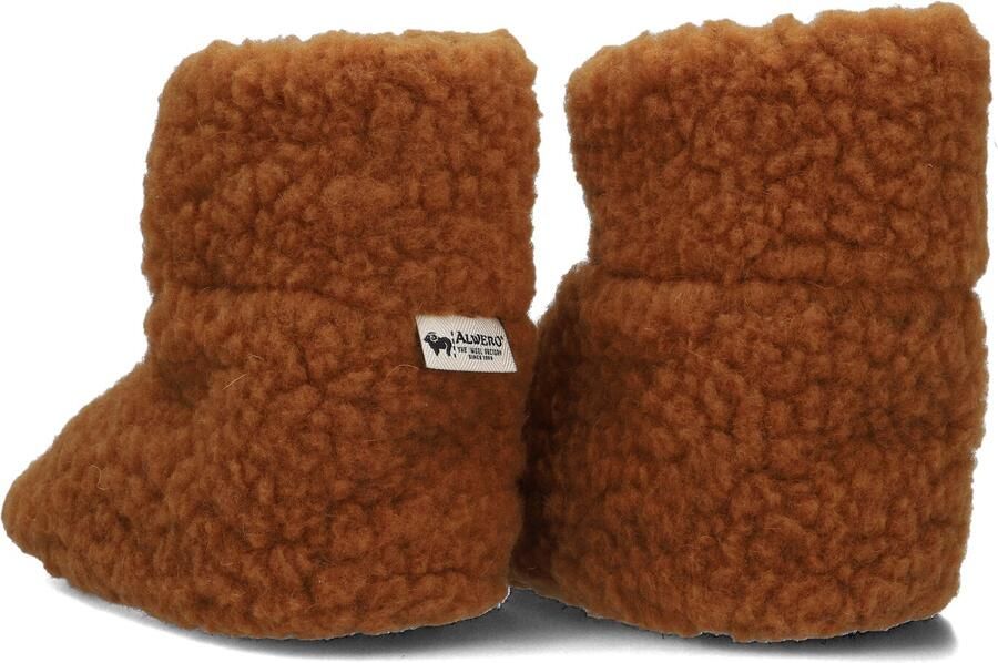 ALWERO Bruine Pantoffels Sloffen Standard Uni Junior - Foto 4