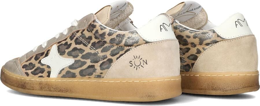 AMA BRAND DELUXE Lage Sneakers Dames Sun Leer Goud - Foto 4