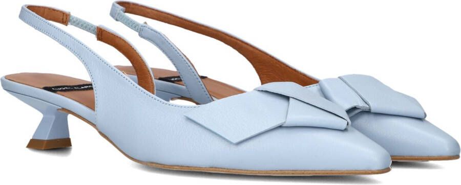 ÁNGEL ALARCÓN Slingbacks Dames 25055 Maat: 39 Materiaal: Leer Kleur: Blauw