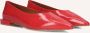 ÁNGEL ALARCÓN Ángel Alarcón Ballerina Dames 24502 Maat: 38 Materiaal: Leer Kleur: Rood - Thumbnail 1