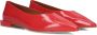 ÁNGEL ALARCÓN Ángel Alarcón Ballerina Dames 24502 Maat: 38 Materiaal: Leer Kleur: Rood - Thumbnail 1