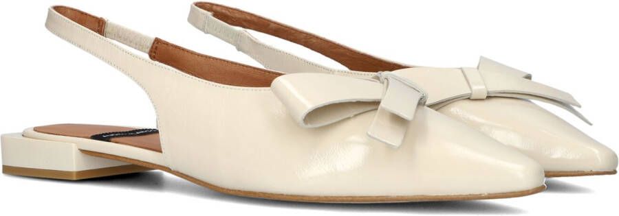 ÁNGEL ALARCÓN Slingbacks Dames 25010 Maat: 42 Materiaal: Leer Kleur: Wit