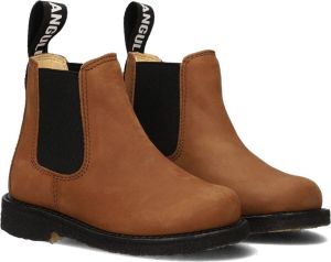 Bruin Tinten 6147 Chelsea boots Enkellaarsjes Jongens Cognac