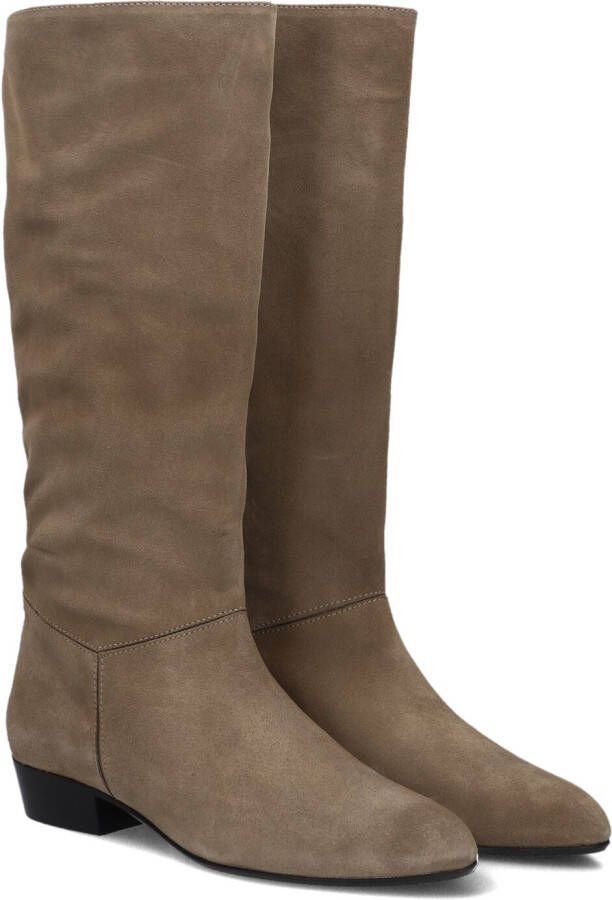 ANONYMOUS COPENHAGEN Hoge Laarzen Dames Jasmina 20 Maat: 39 Materiaal: Suède Kleur: Beige