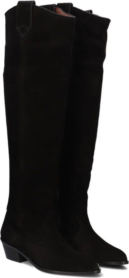ANONYMOUS COPENHAGEN Overknee Laarzen Dames Trisha 35 Maat: 39 Materiaal: Suède Kleur: Zwart