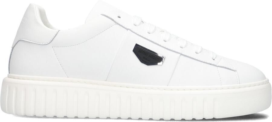 Antony Morato Heren Sneakers Mmfw01913 Leren Lage sneakers Wit