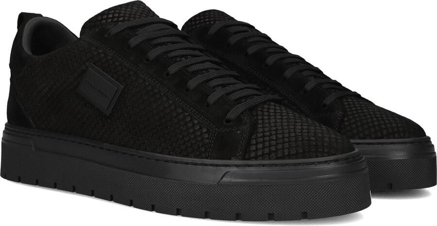 Antony Morato MMFW01934 9000 Black Sneakers Zwart Suede Heren Zwart - Foto 2