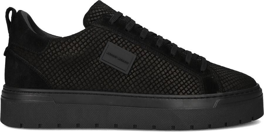 Antony Morato Heren Sneakers Zwart MMFW01934 9000 Metal Bold Animal