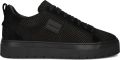 Antony Morato MMFW01934 9000 Black Sneakers Zwart Suede Heren Zwart - Zwart