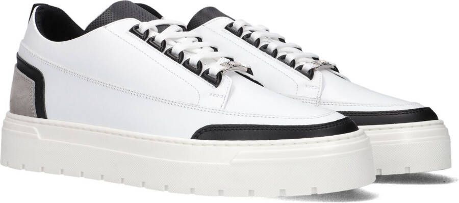 Antony Morato Mmfw01562 Lage sneakers Leren Sneaker Heren Zwart